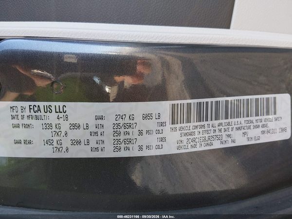 2018 CHRYSLER PACIFICA TOURING L PLUS — I9