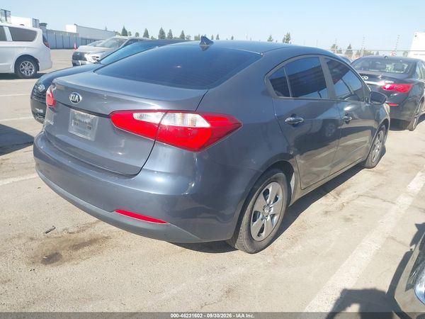 2016 KIA FORTE LX — I4