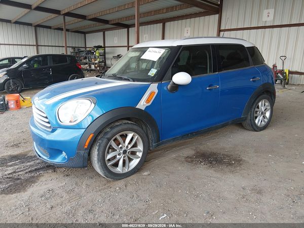 2012 MINI COOPER COUNTRYMAN — I2