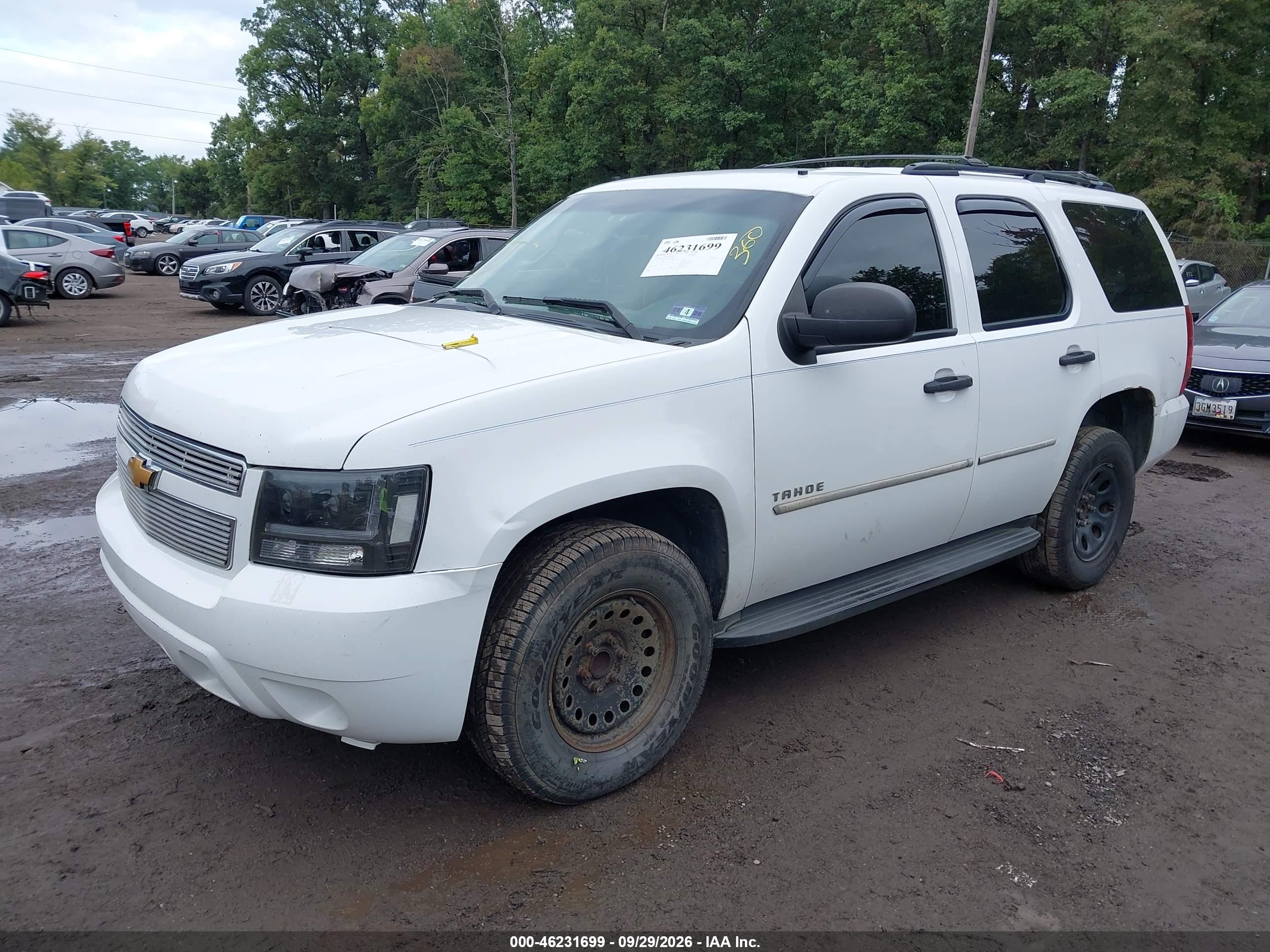 2012 CHEVROLET TAHOE COMMERCIAL FLEET — I2