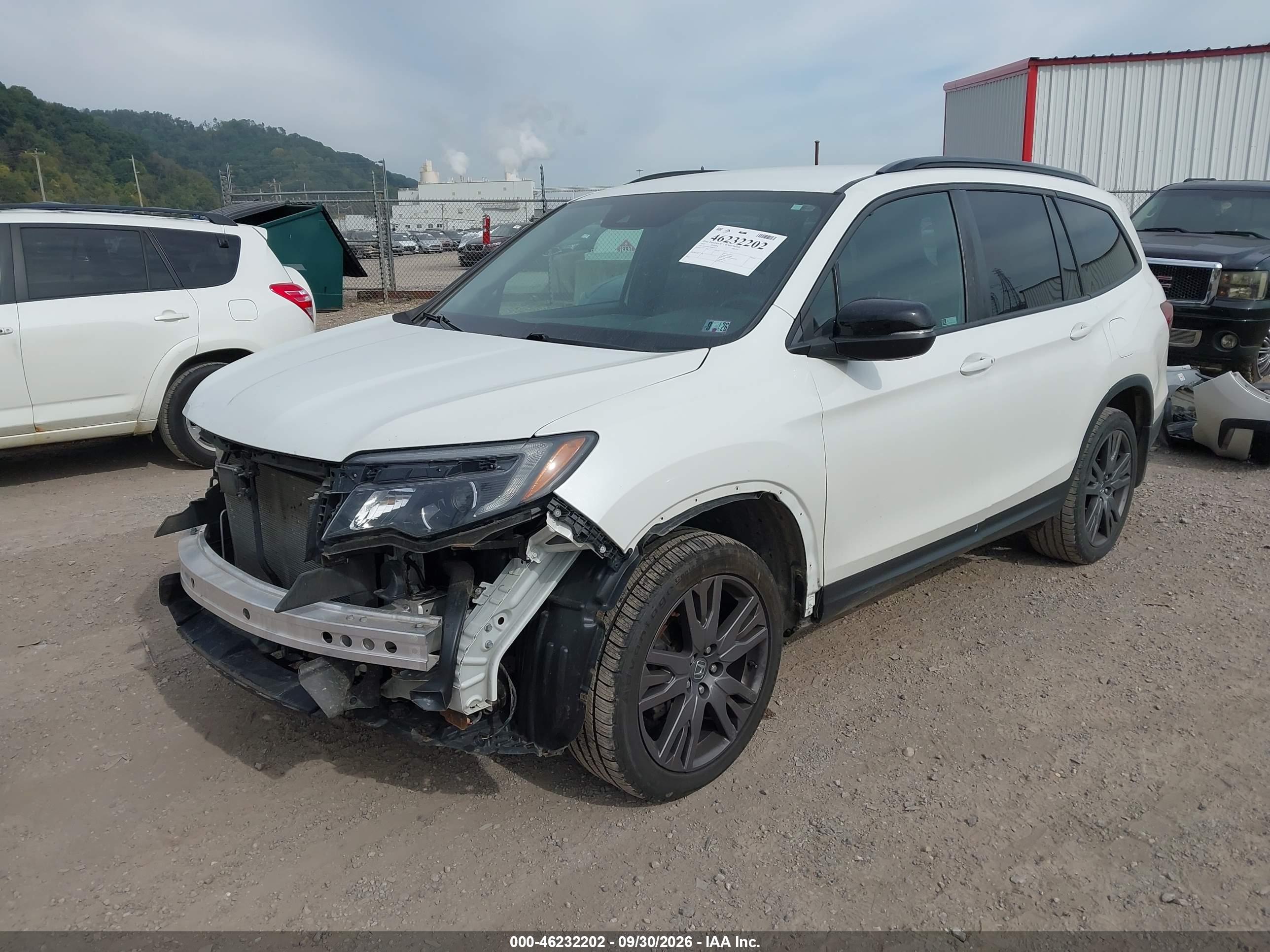 2022 HONDA PILOT AWD SPORT — I2