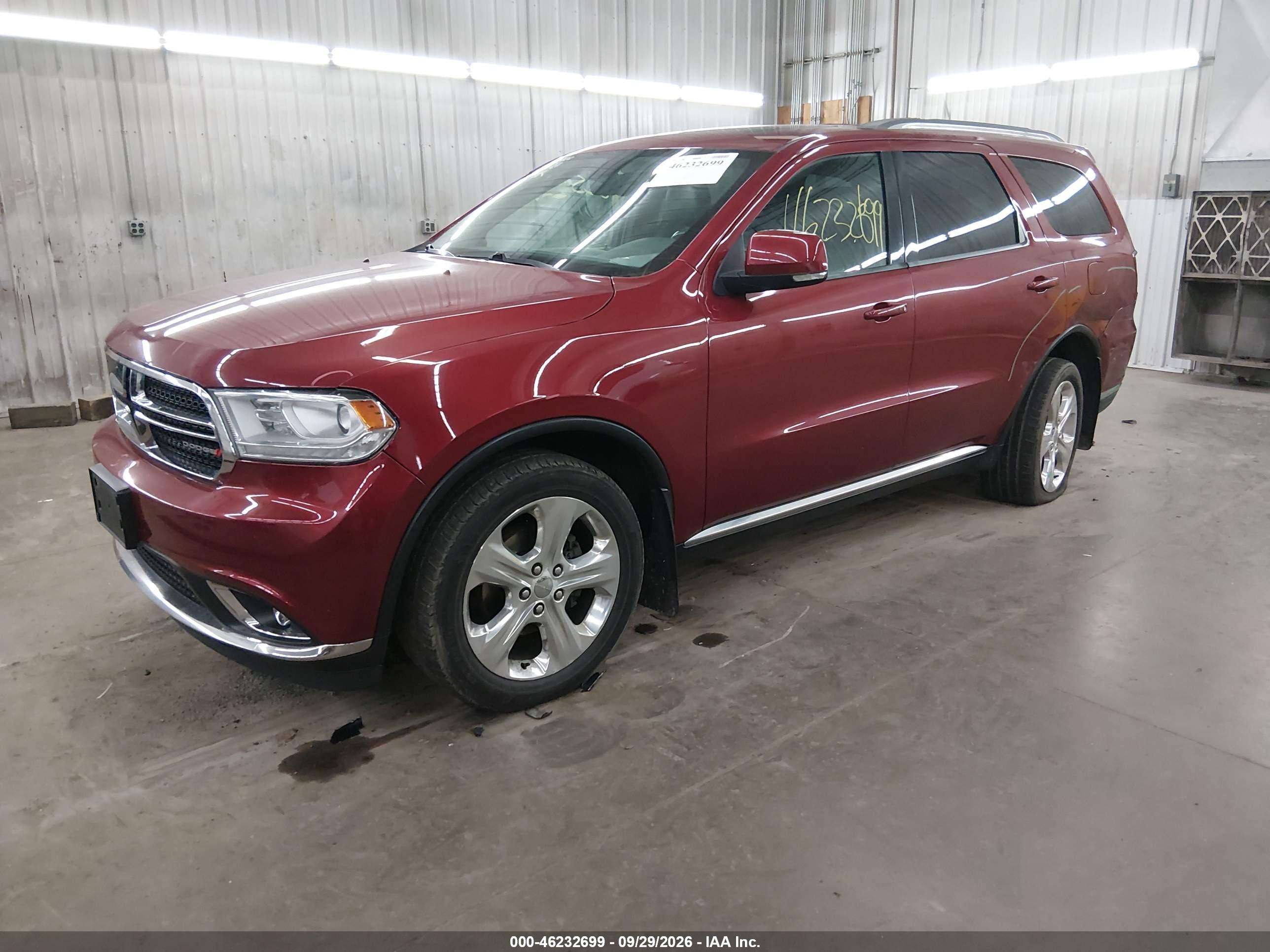 2014 DODGE DURANGO LIMITED — I2