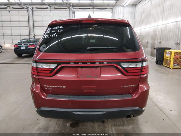 2014 DODGE DURANGO LIMITED — I119
