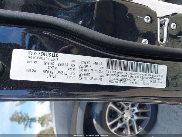 2019 JEEP COMPASS SUN AND WHEEL FWD — I9