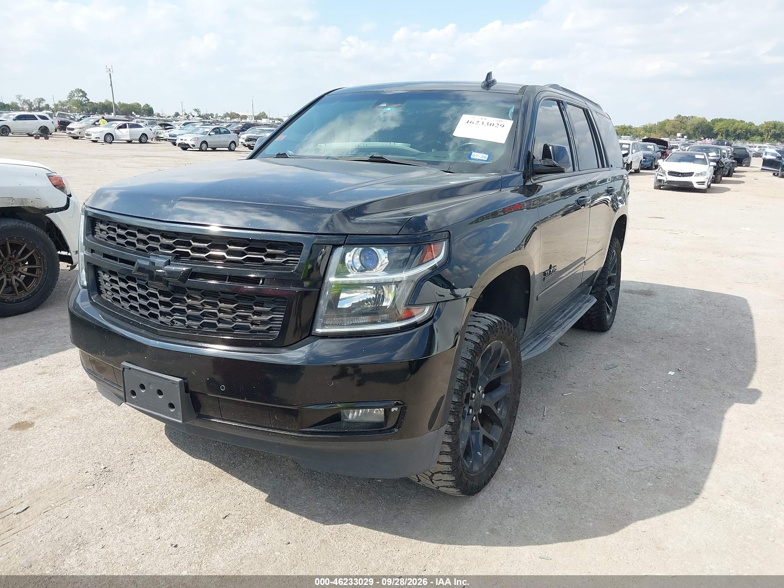 2016 CHEVROLET TAHOE LT — I2
