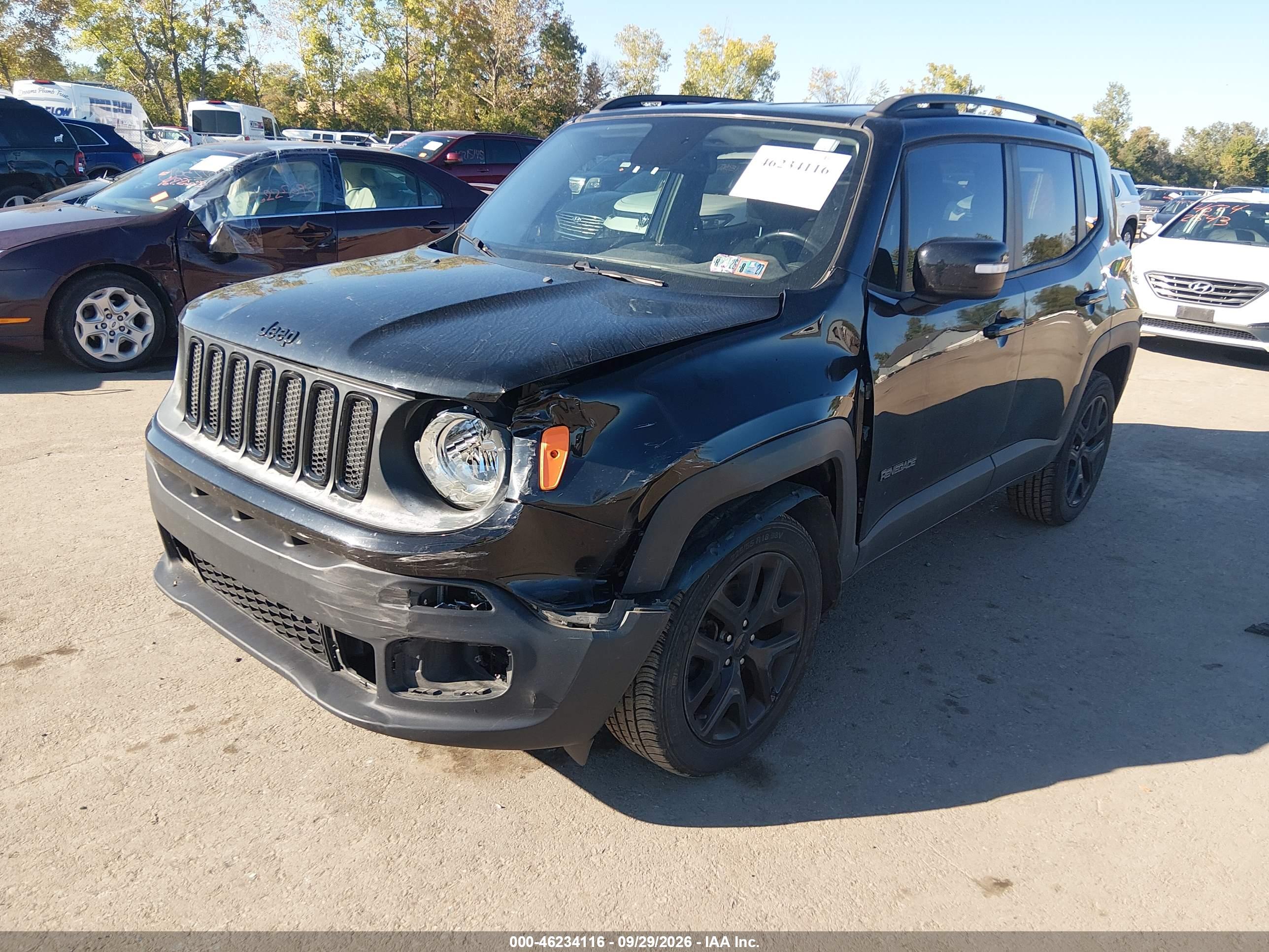 2017 JEEP RENEGADE ALTITUDE 4X4 — I2
