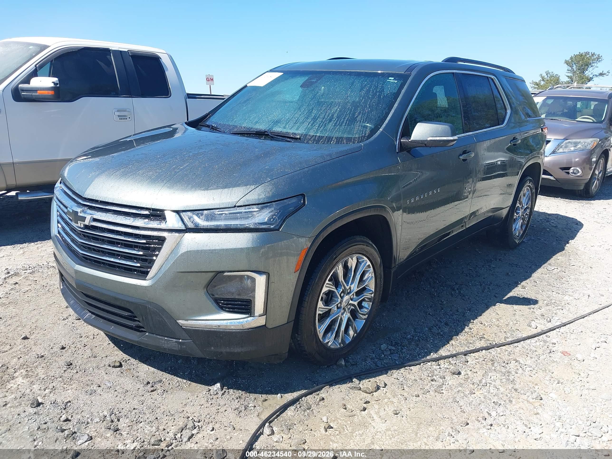 2022 CHEVROLET TRAVERSE AWD LT CLOTH — I2