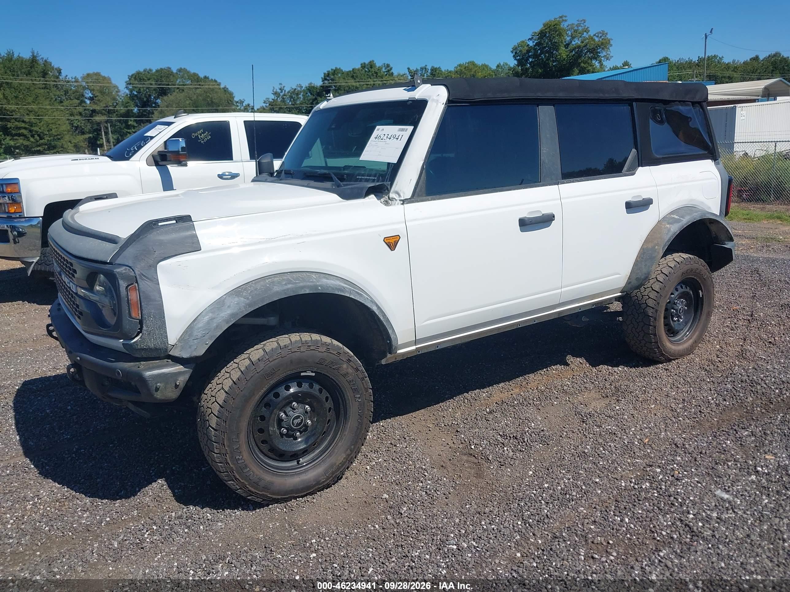 2022 FORD BRONCO BADLANDS — I2
