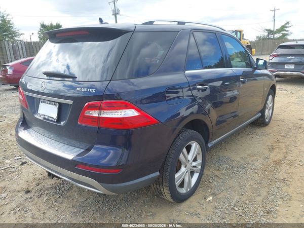 2012 MERCEDES-BENZ ML 350 BLUETEC 4MATIC — I4