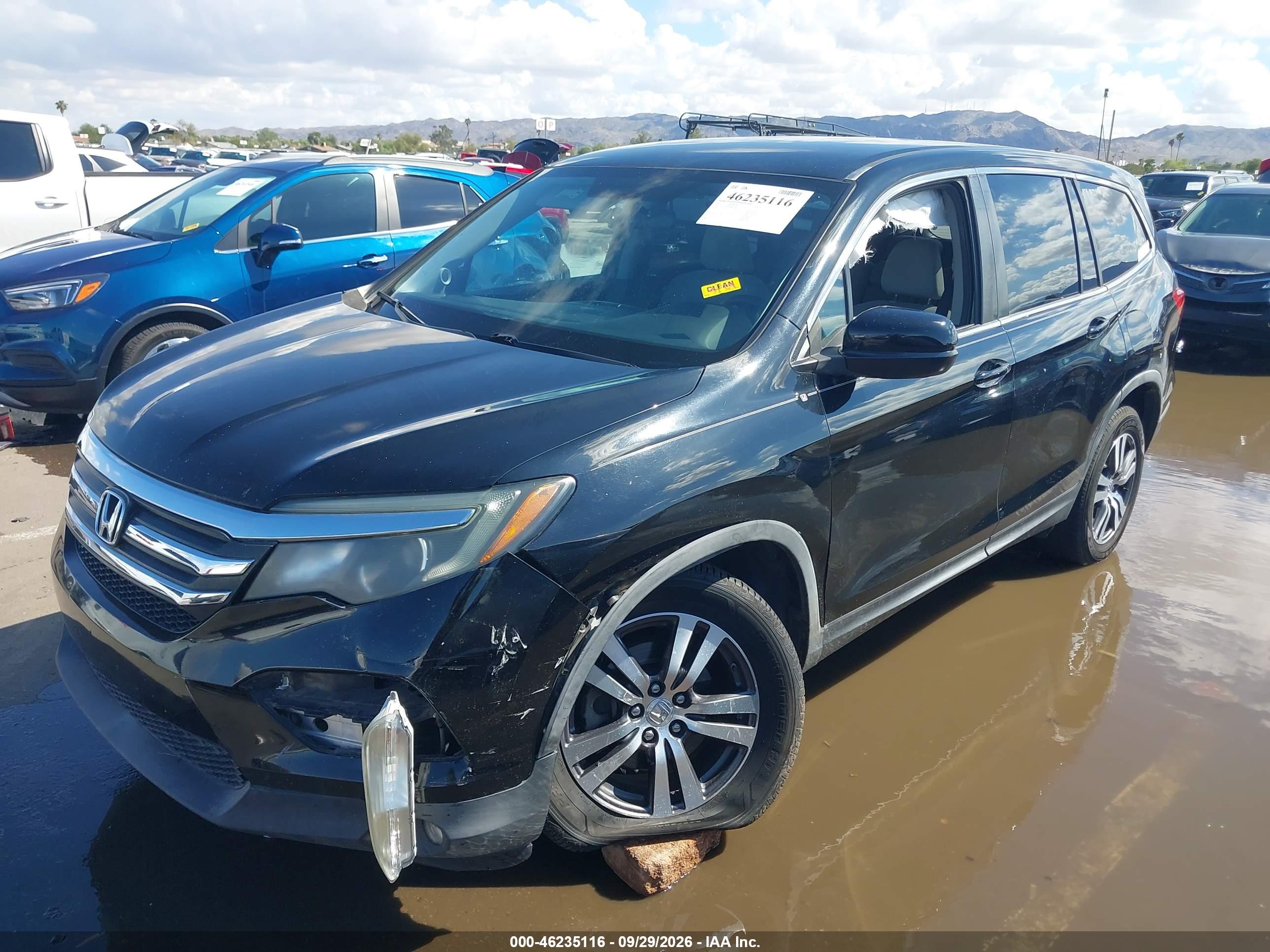 2017 HONDA PILOT EX — I2