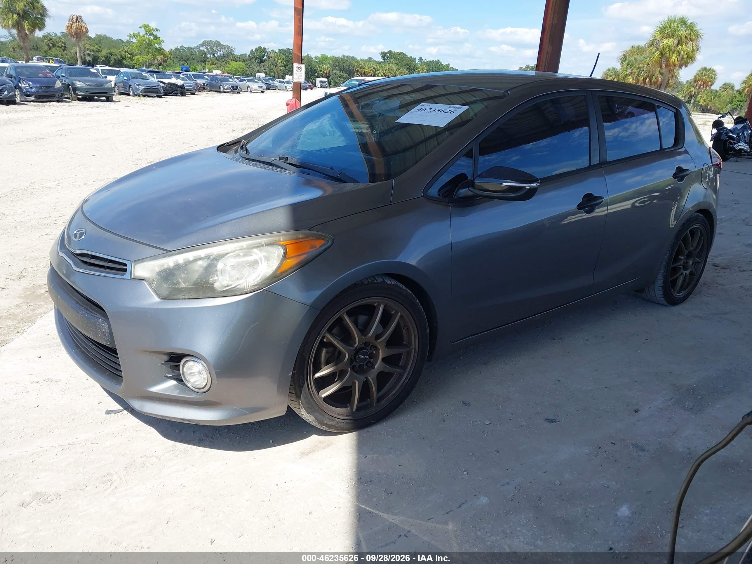 2016 KIA FORTE SX — I2