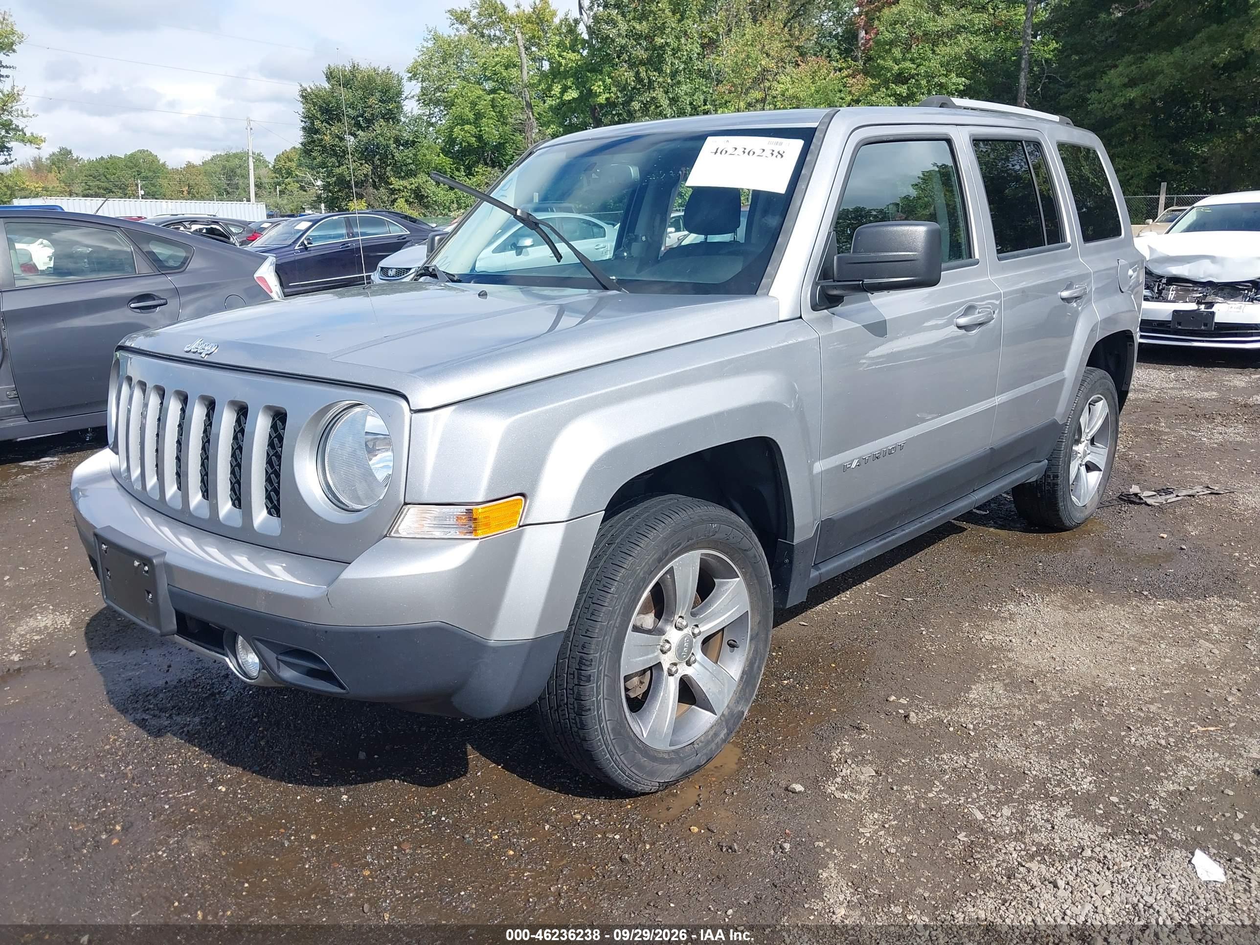 2017 JEEP PATRIOT HIGH ALTITUDE 4X4 — I2