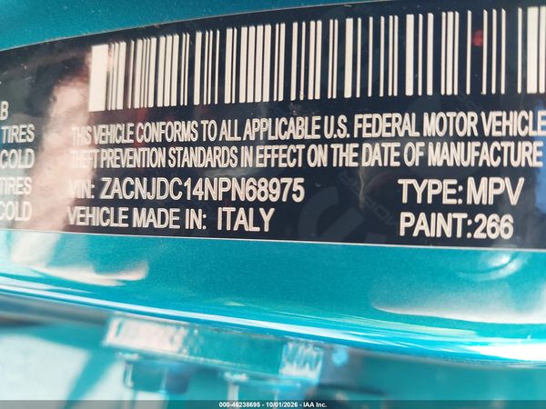 2022 JEEP RENEGADE TRAILHAWK 4X4 — I9