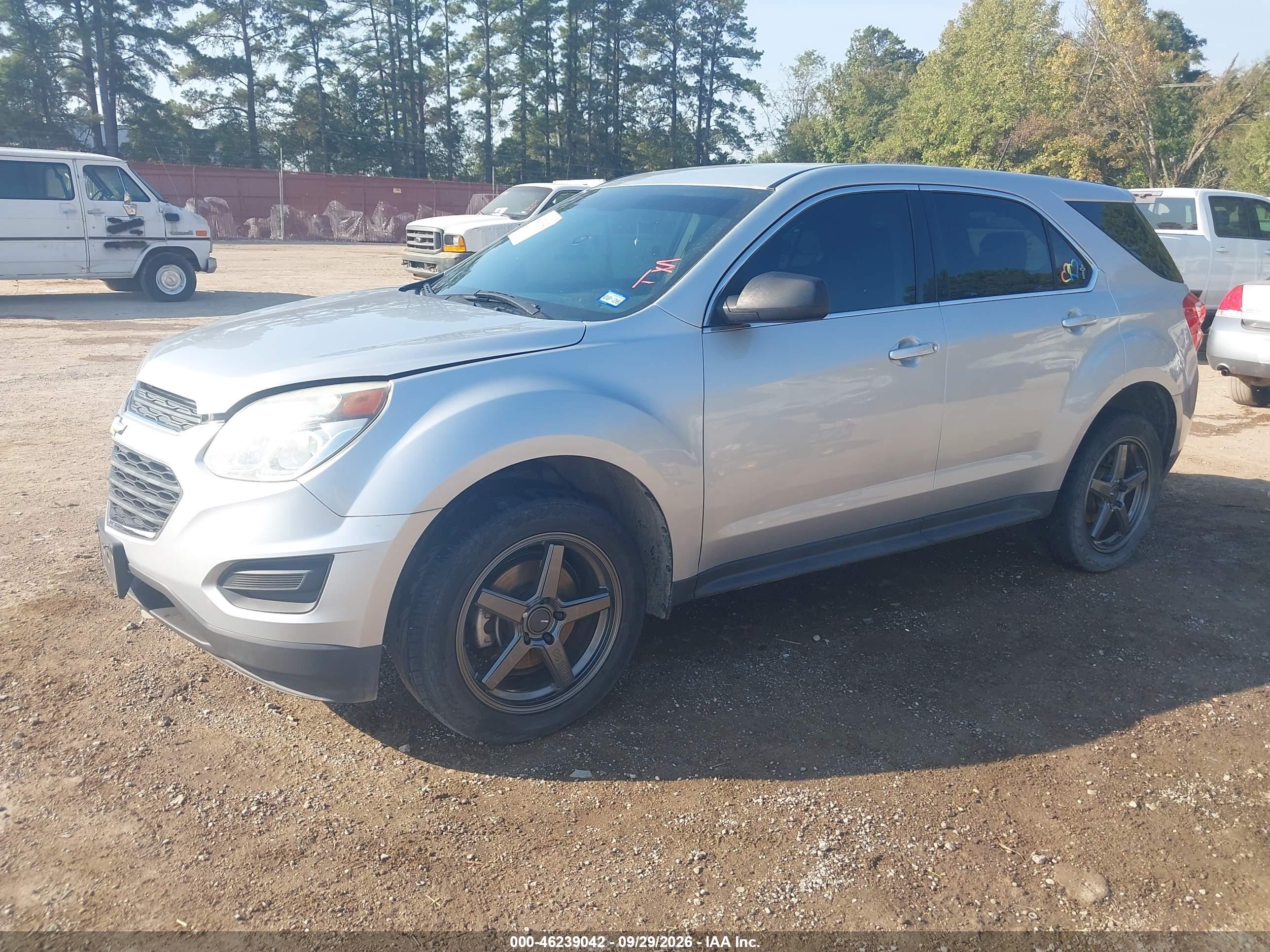 2016 CHEVROLET EQUINOX LS — I2