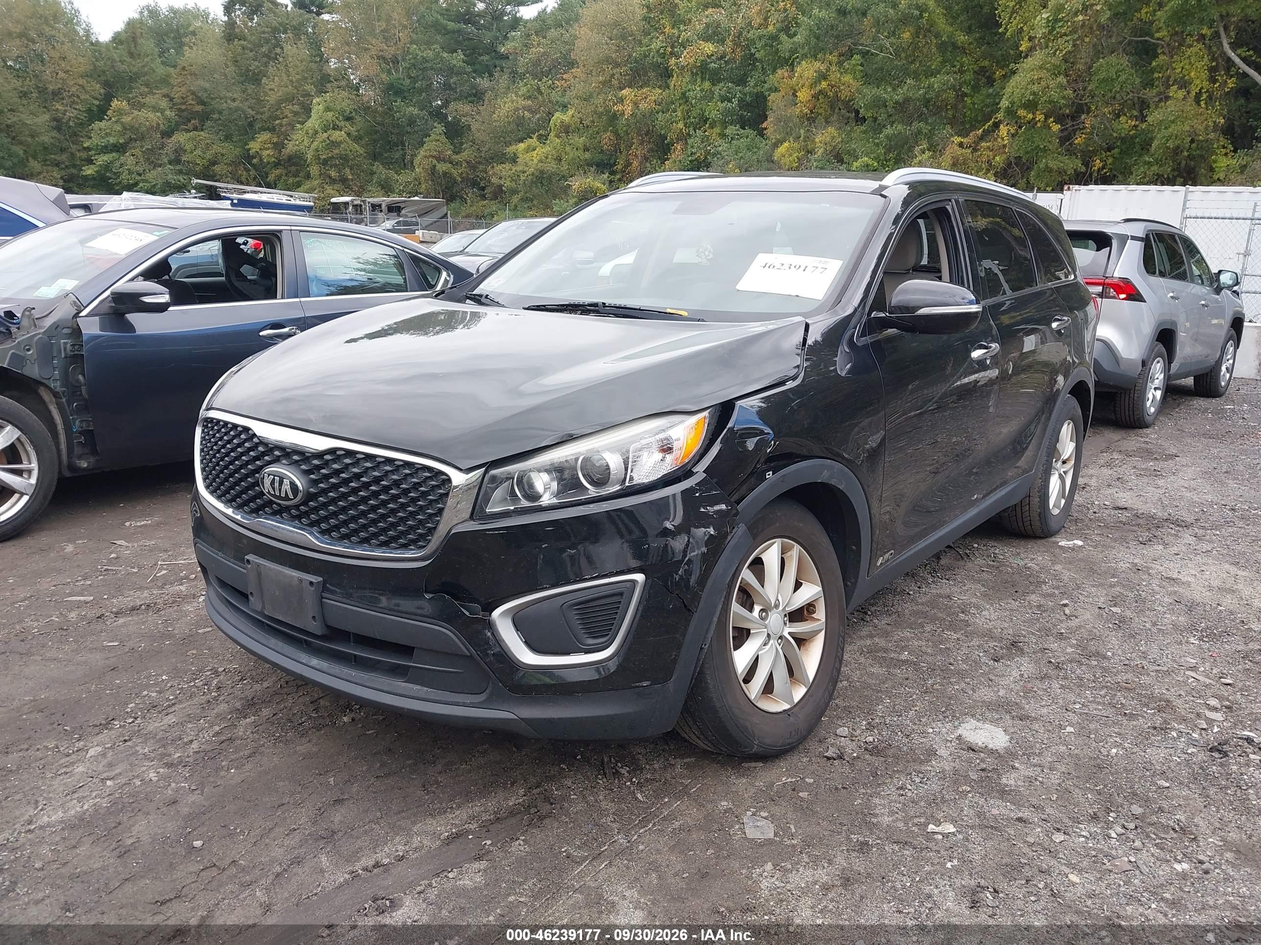 2016 KIA SORENTO 2.4L LX — I2