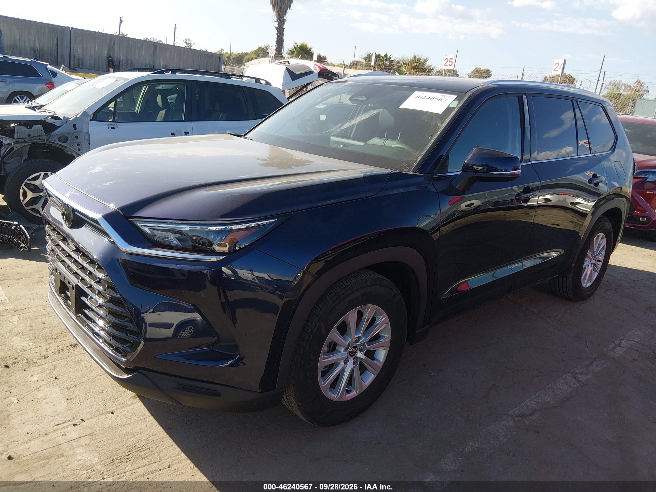 2025 TOYOTA GRAND HIGHLANDER XLE — I2