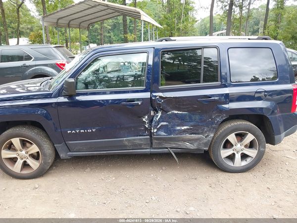 2016 JEEP PATRIOT HIGH ALTITUDE EDITION — I6
