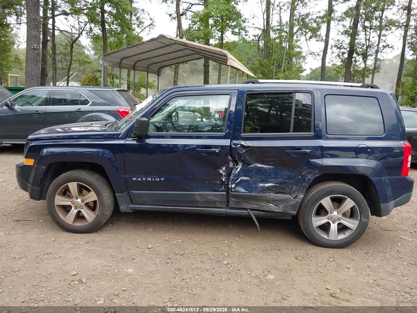 2016 JEEP PATRIOT HIGH ALTITUDE EDITION — I117