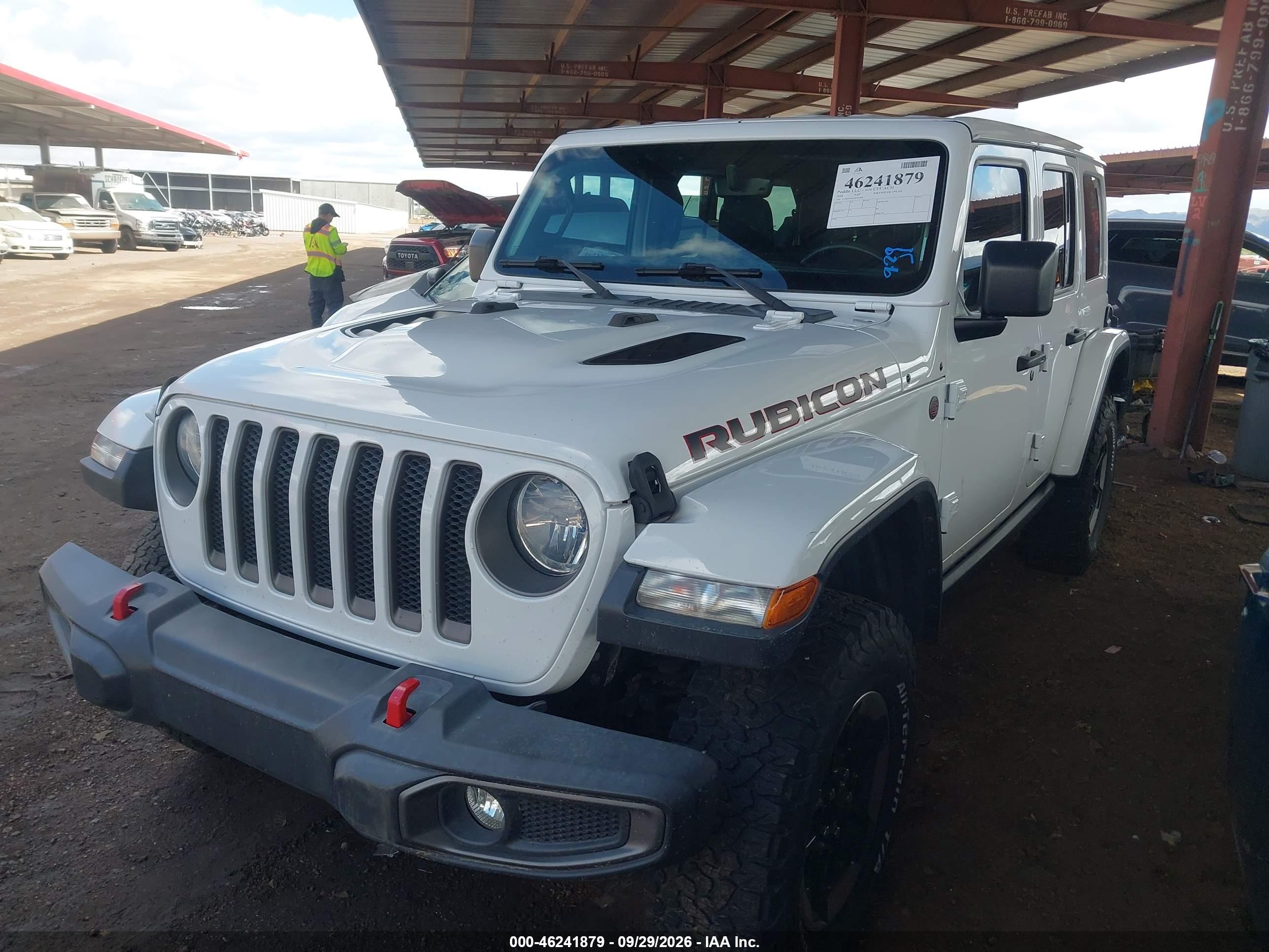 2018 JEEP WRANGLER UNLIMITED RUBICON 4X4 — I2
