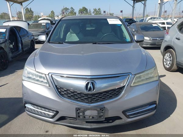 2016 ACURA MDX ACURAWATCH PLUS PACKAGE — I115