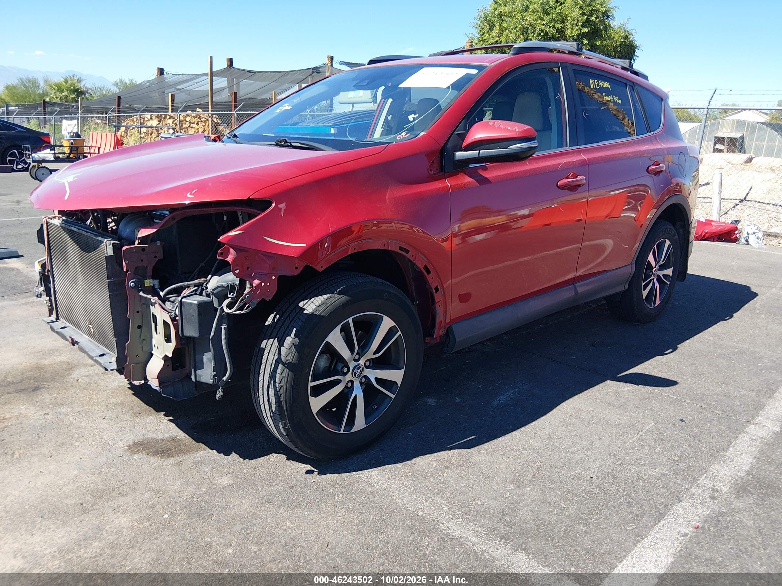 2017 TOYOTA RAV4 XLE — I2