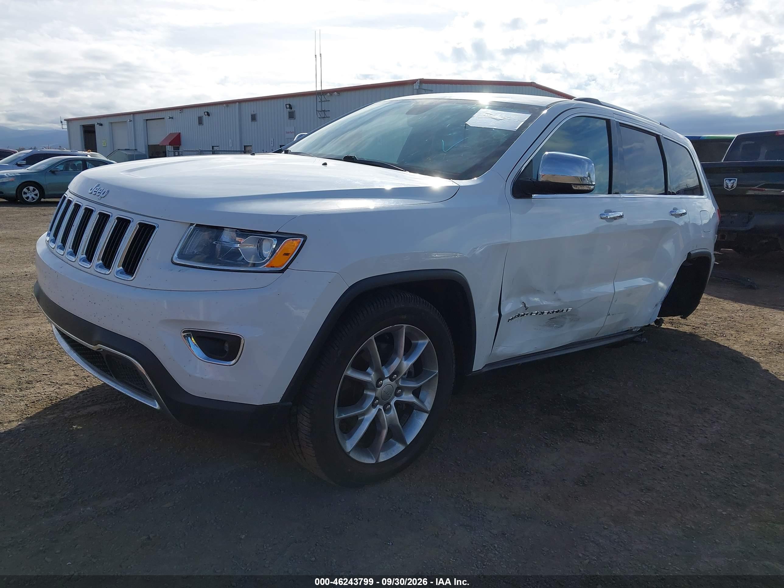 2016 JEEP GRAND CHEROKEE LIMITED — I2