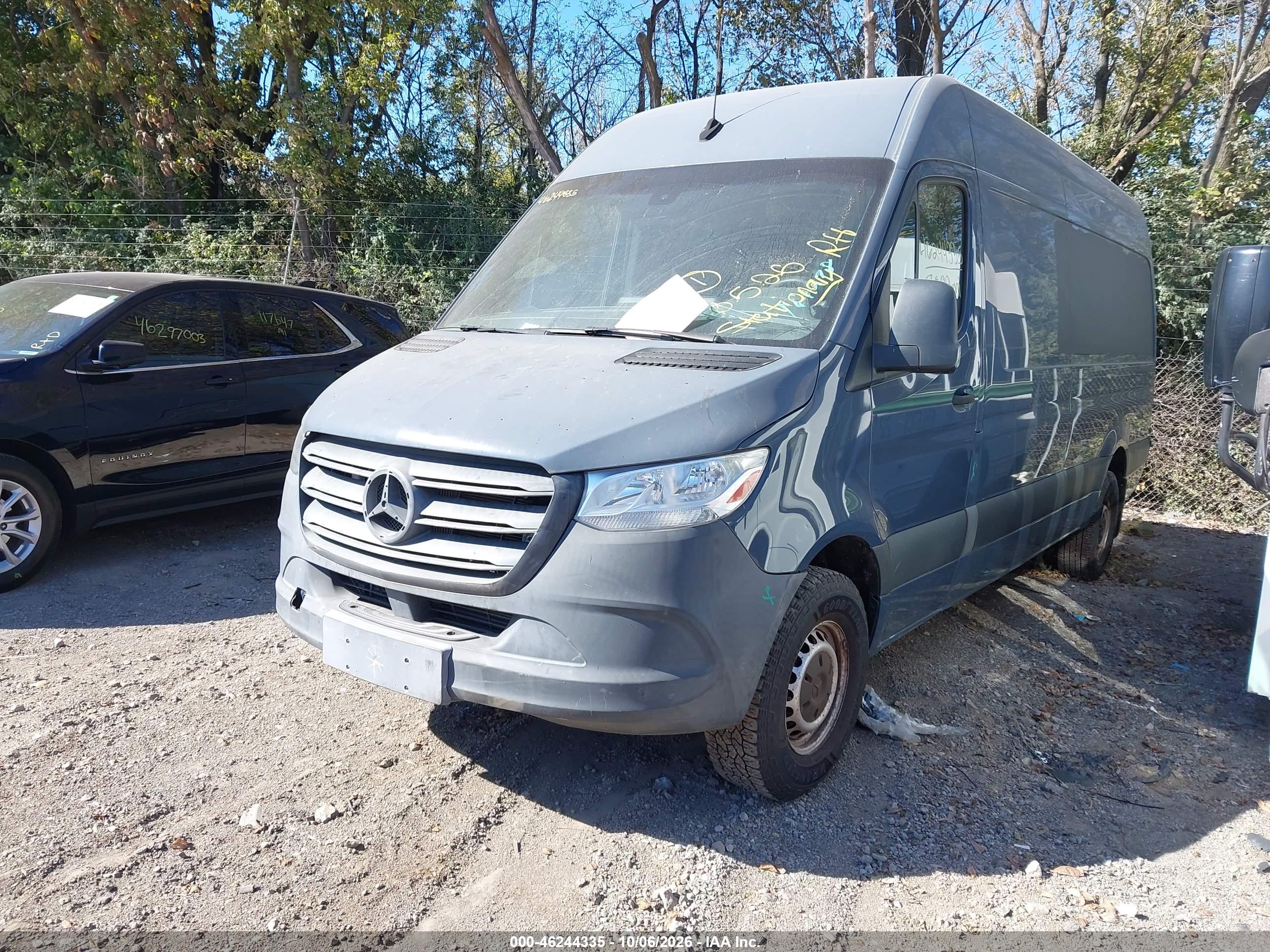 2019 MERCEDES-BENZ SPRINTER 2500 HIGH ROOF V6 — I2
