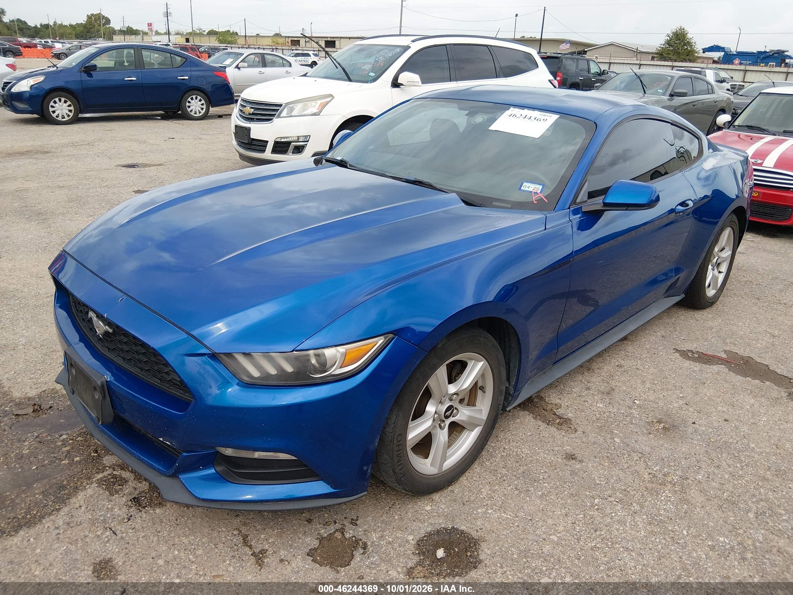 2017 FORD MUSTANG V6 — I2