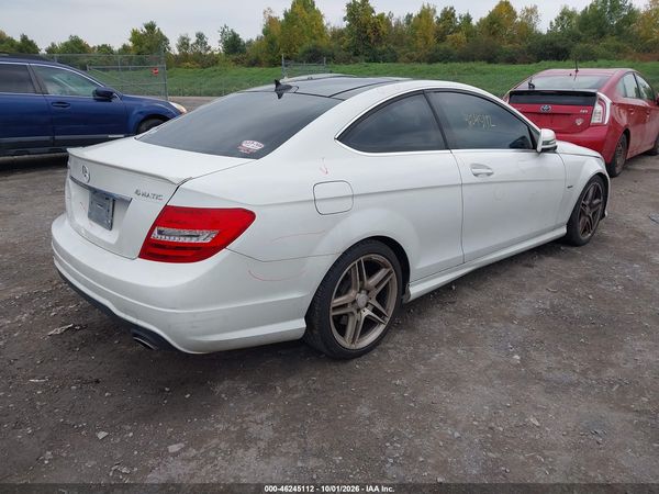 2012 MERCEDES-BENZ C 350 SPORT 4MATIC — I4