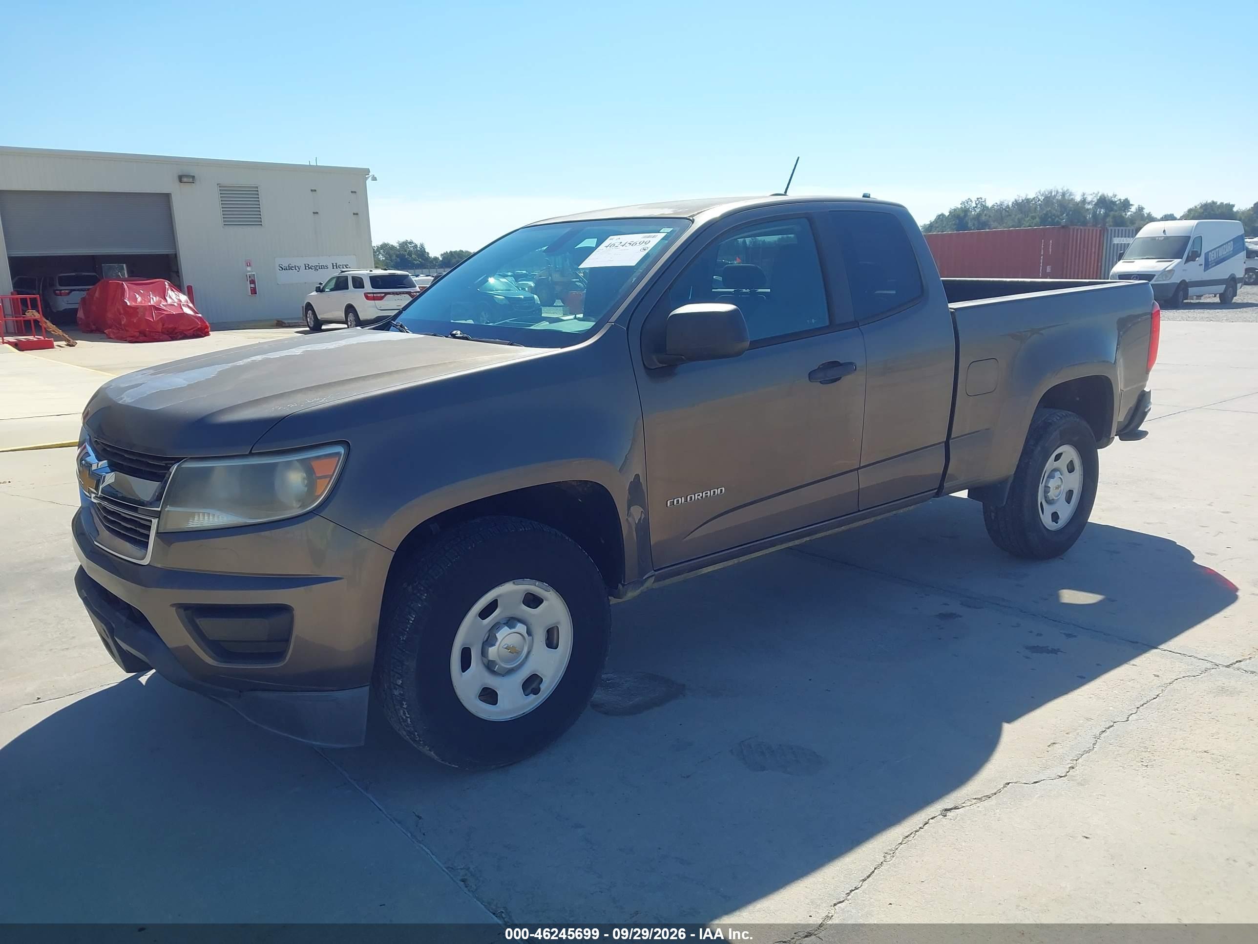 2016 CHEVROLET COLORADO WT — I2