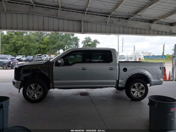 2017 FORD F-150 PLATINUM — I117