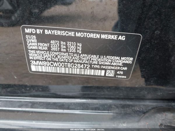 2026 BMW 330I XDRIVE NA — I9