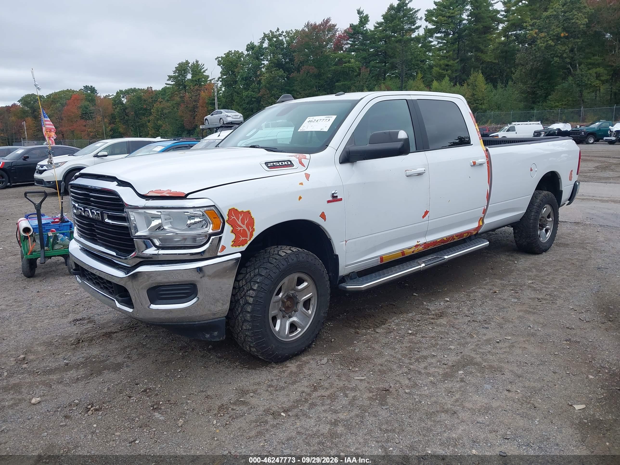 2021 RAM 2500 BIG HORN  4X4 8' BOX — I2