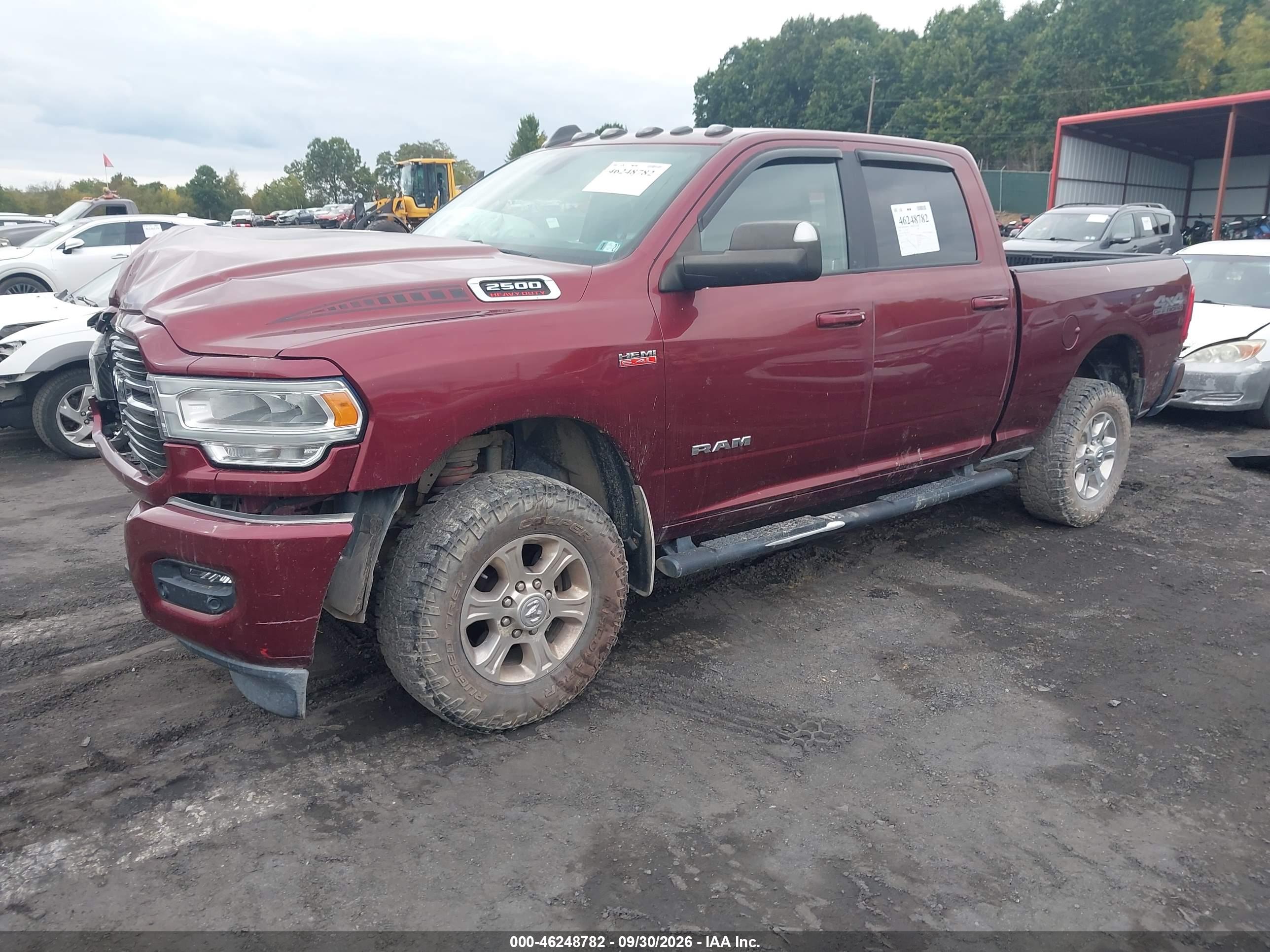 2020 RAM 2500 BIG HORN  4X4 6'4 BOX — I2