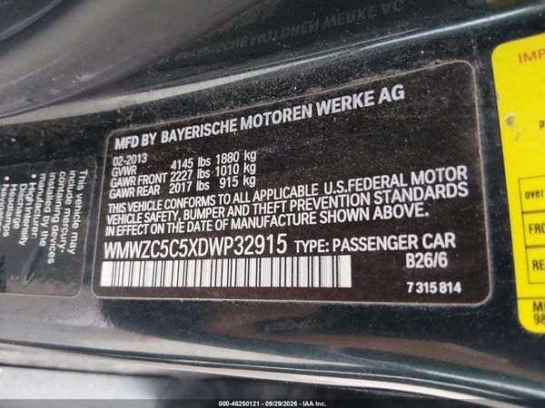 2013 MINI COUNTRYMAN COOPER S — I9