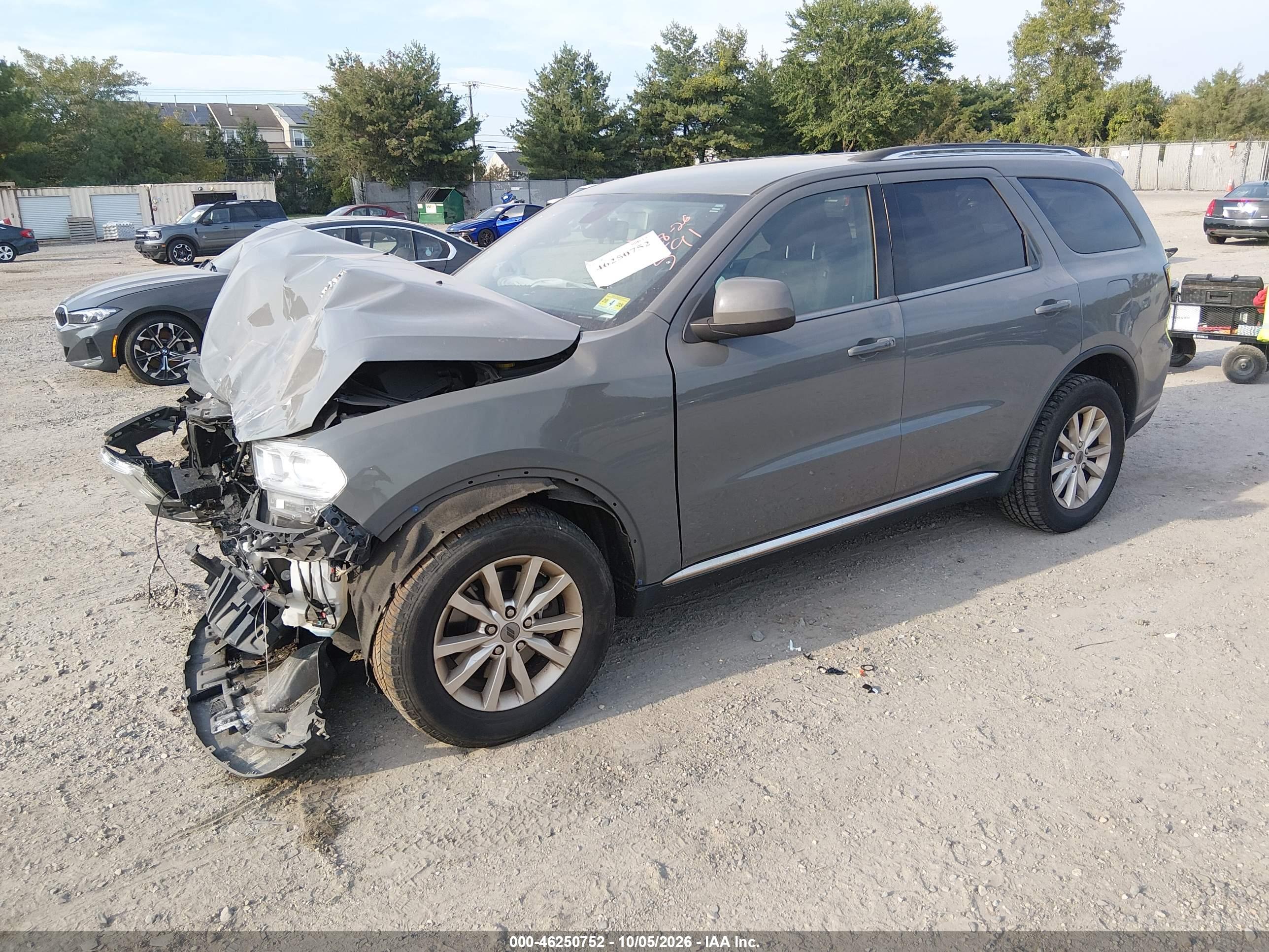 2021 DODGE DURANGO SXT — I2