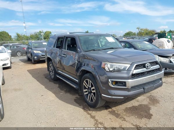 2016 TOYOTA 4RUNNER LIMITED — I1