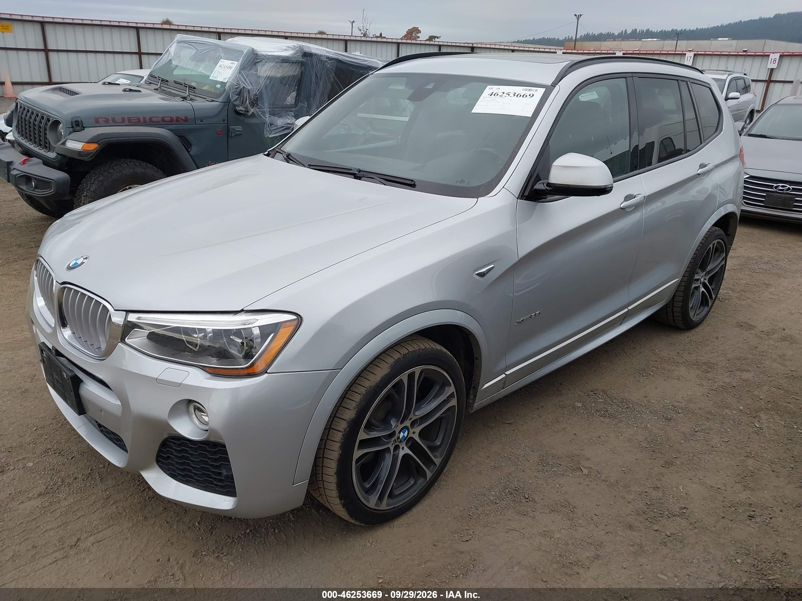 2015 BMW X3 XDRIVE35I — I2