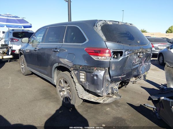 2019 TOYOTA HIGHLANDER LE — I117