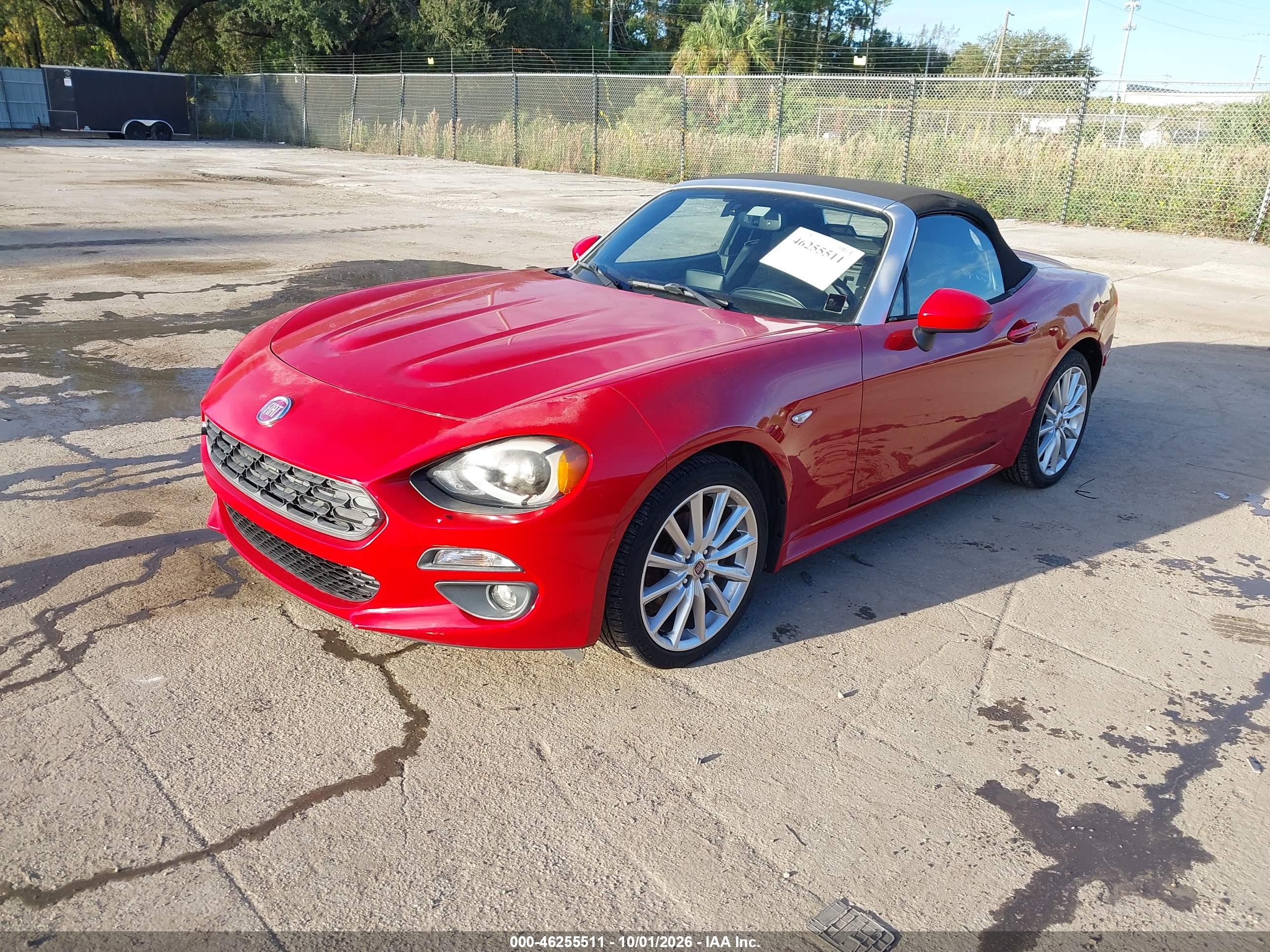 2018 FIAT 124 SPIDER LUSSO — I2