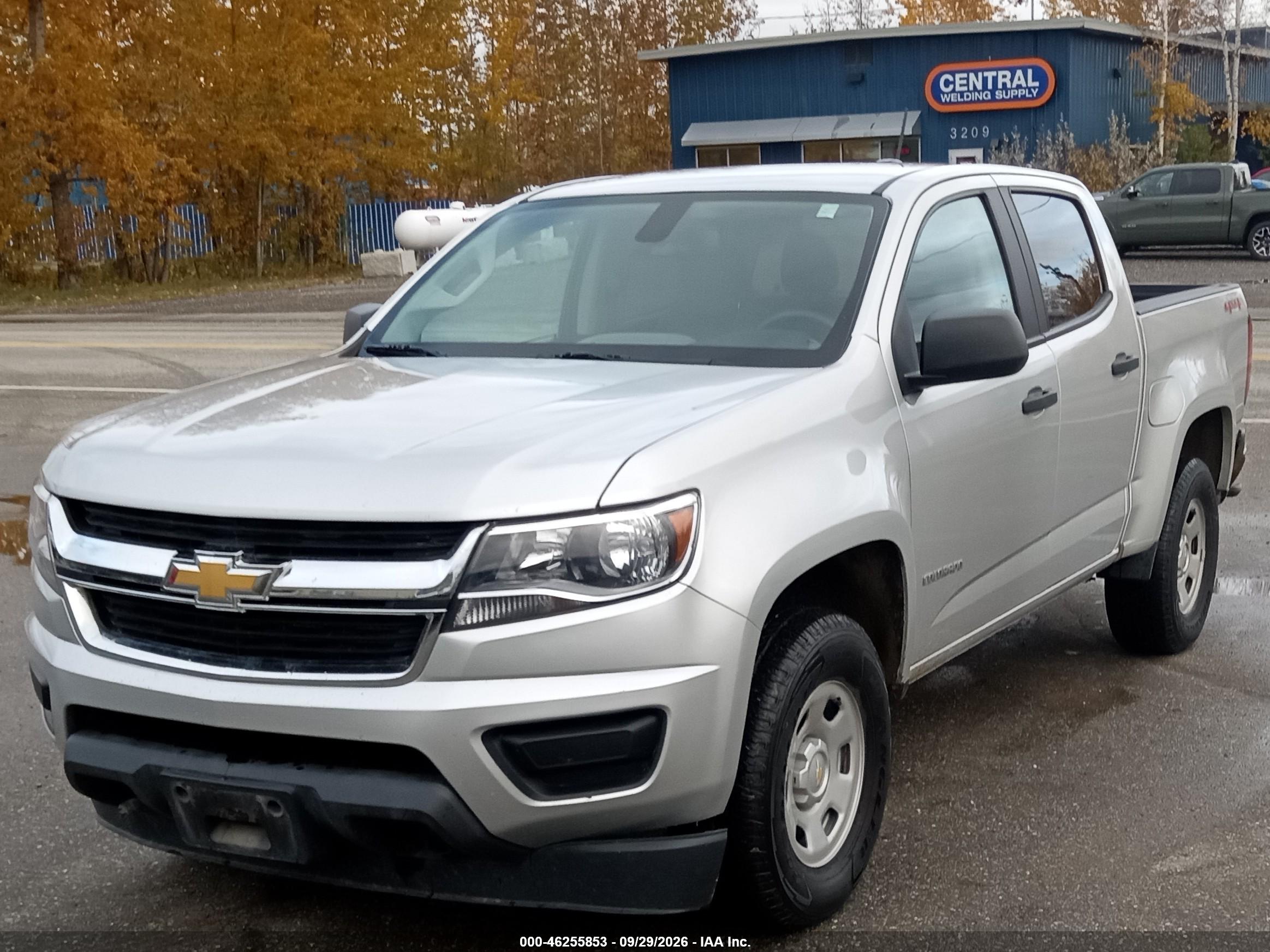 2019 CHEVROLET COLORADO WT — I2