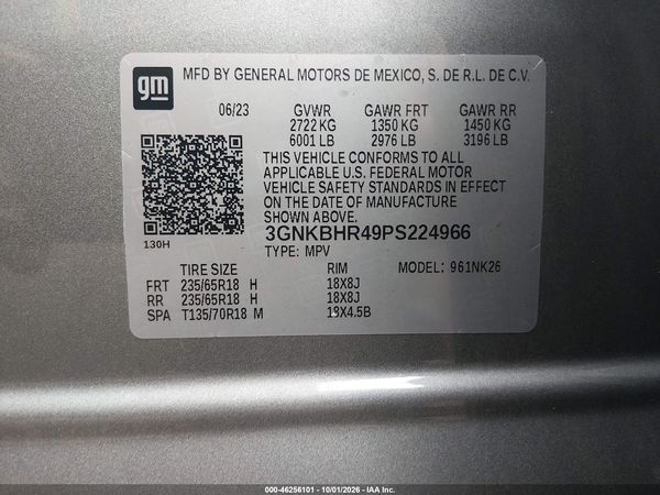2023 CHEVROLET BLAZER AWD 2LT — I9