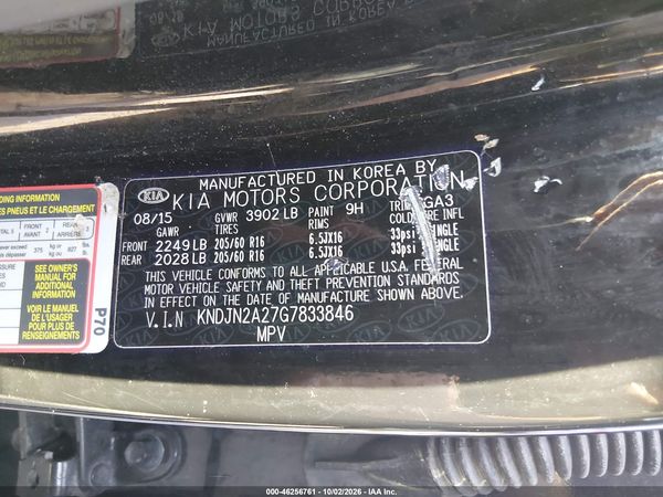 2016 KIA SOUL Plus — I9
