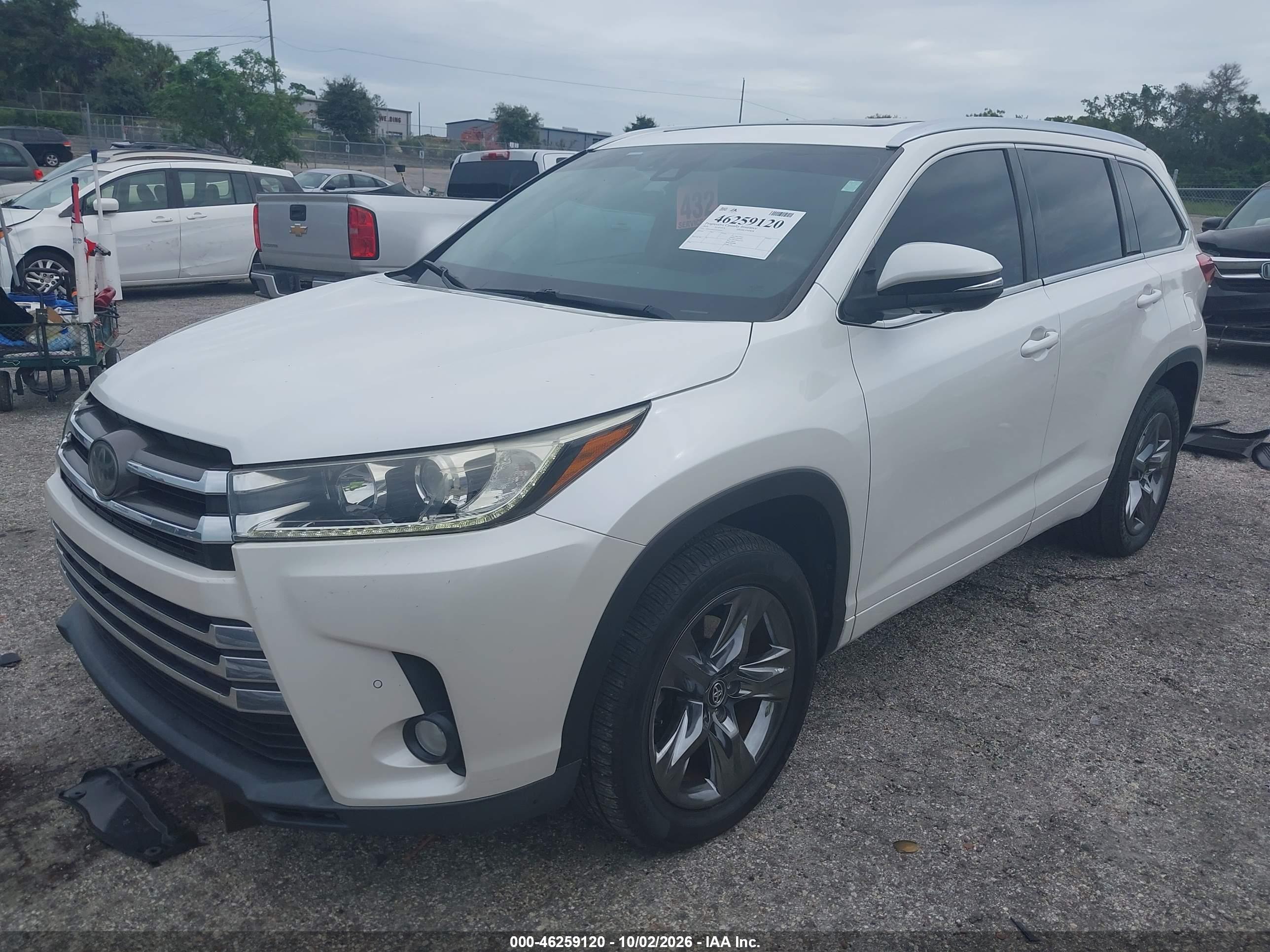 2018 TOYOTA HIGHLANDER LIMITED PLATINUM — I2