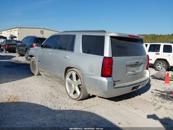 2016 CHEVROLET TAHOE LT — I3