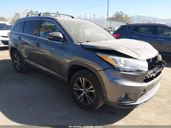 2016 TOYOTA HIGHLANDER XLE V6 — I1