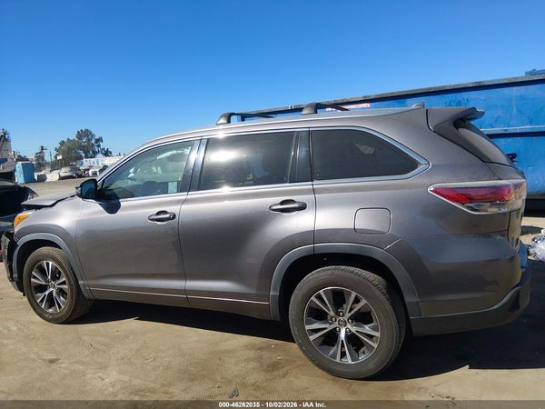 2016 TOYOTA HIGHLANDER XLE V6 — I117