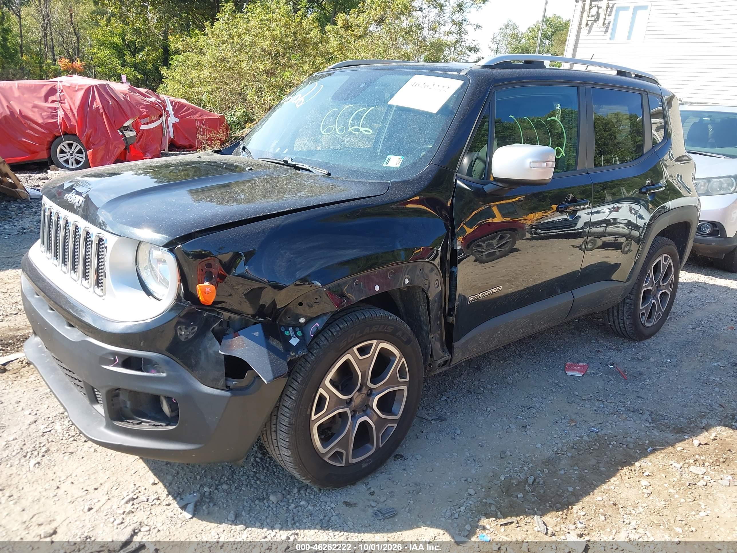 2017 JEEP RENEGADE LIMITED 4X4 — I2