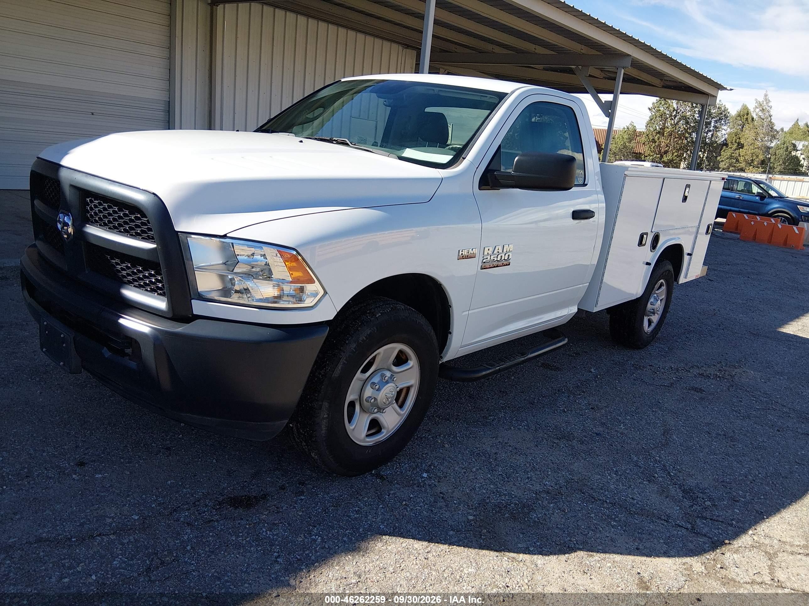 2018 RAM 2500 TRADESMAN  4X2 8' BOX — I2