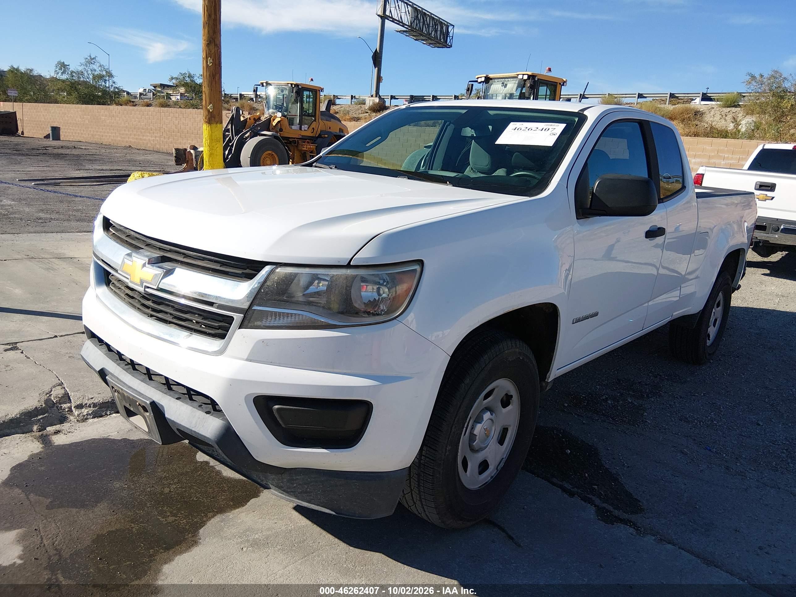 2016 CHEVROLET COLORADO WT — I2